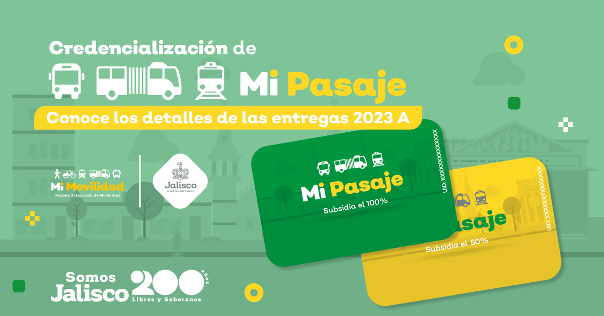 Credencialización De Mi Pasaje En Jalisco 3852